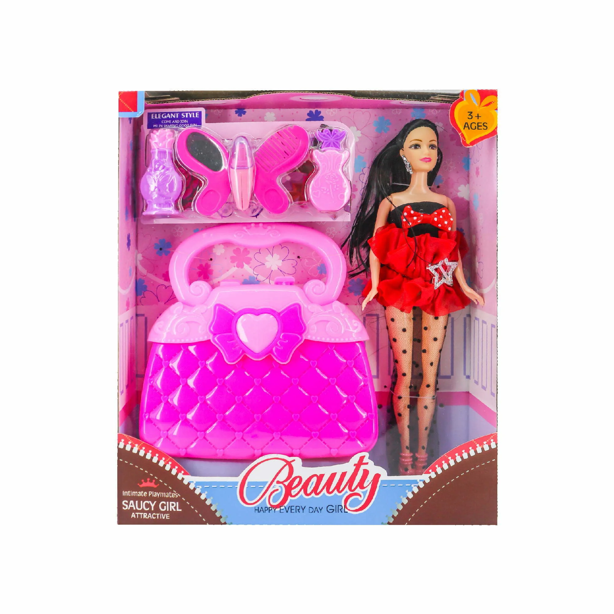 თოჯინა გოგონა აქსესუარებით