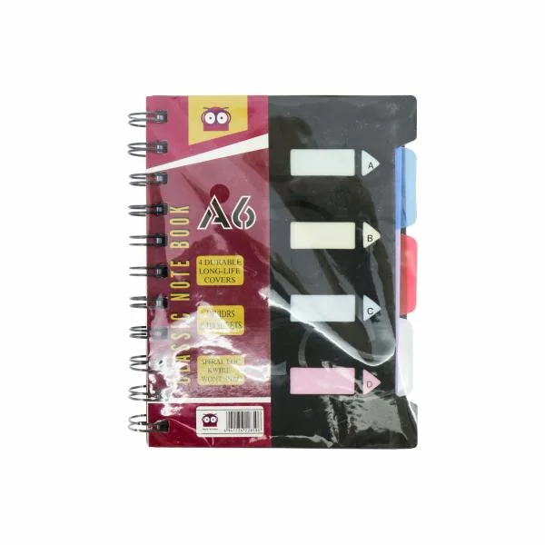 ბლოკნოტი ზამბარაზე