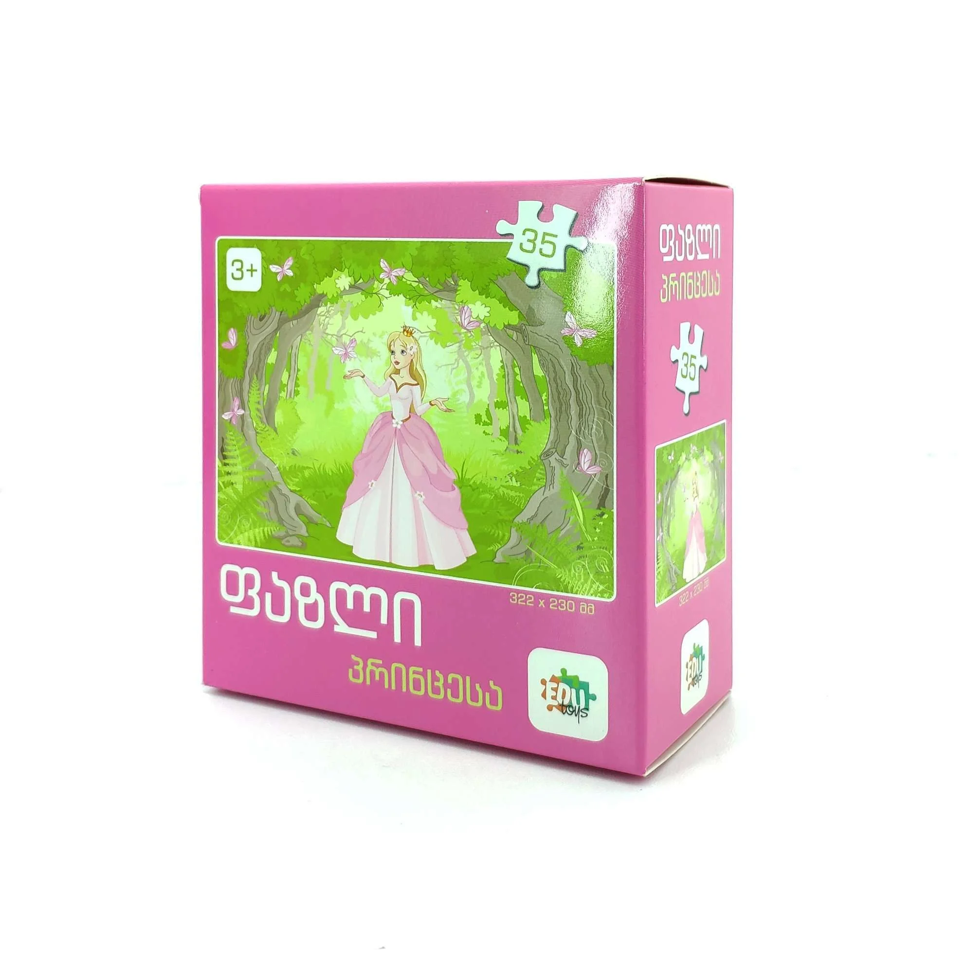 EDU TOYS ფაზლი - პრინცესა