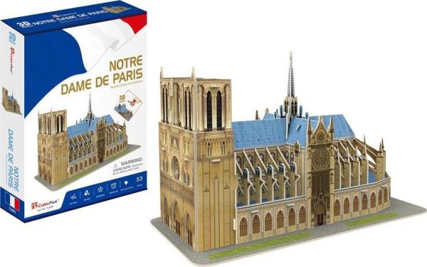 3D ფაზელი - პარიზის ღვთისმშობლის ტაძარი