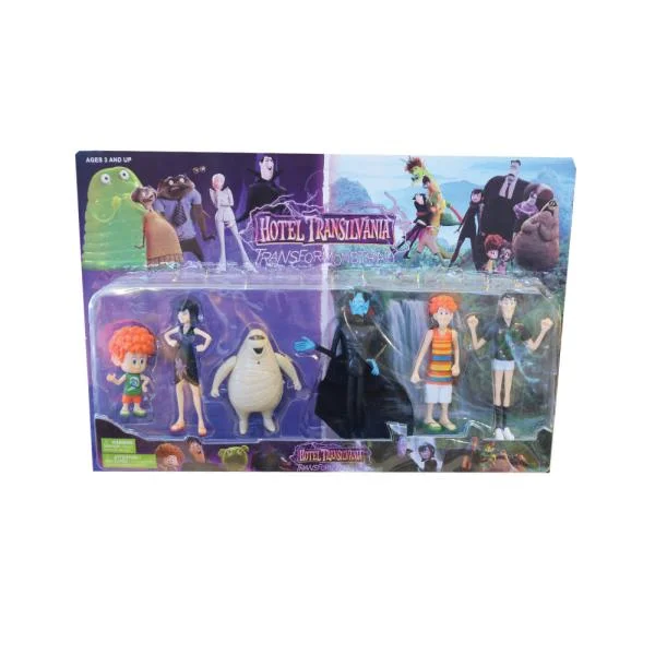 HOTEL TRANSYLVANIA გმირების ნაკრები - სასტუმრო ტრანსილვანია