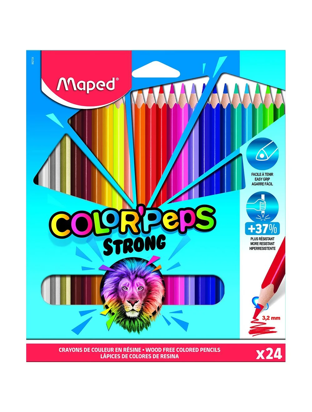 MAPED-ის ფერადი ფანქრები