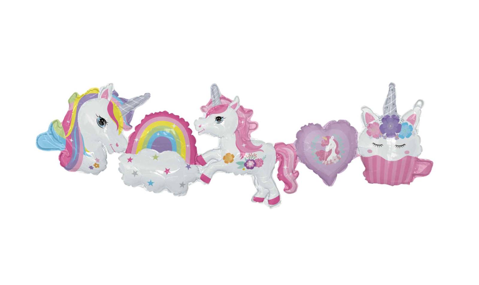 ფოლგირებული ბუშტების ნაკრები