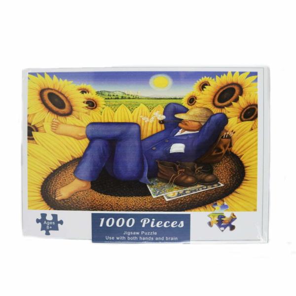 1000 ნაწილიანი ფაზელი - მზესუმზირები - ვინსენტ ვან გოგი