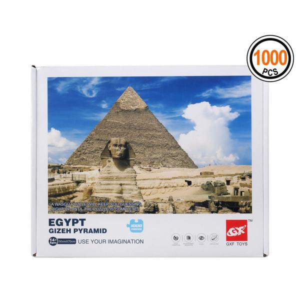1000 ნაწილიანი ფაზელი - ეგვიპტე - გიზას პირამიდა და სფინქსი