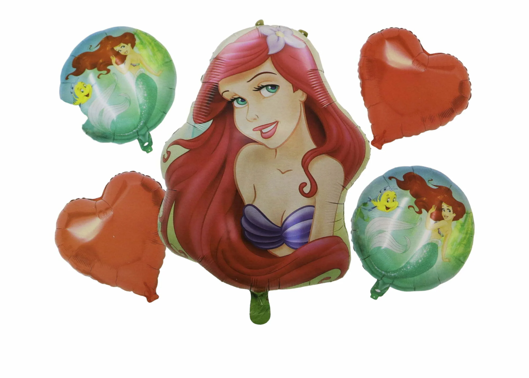 ფოლგირებული ბუშტები - ქალთევზა