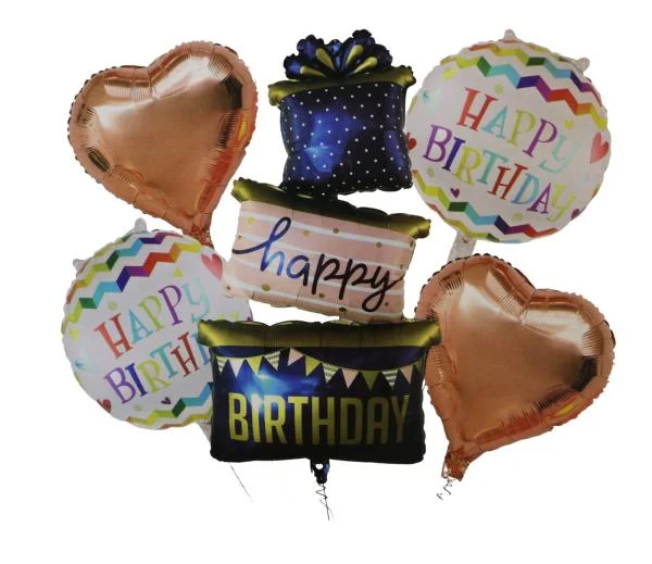 ფოლგირებული ბუშტების ნაკრები