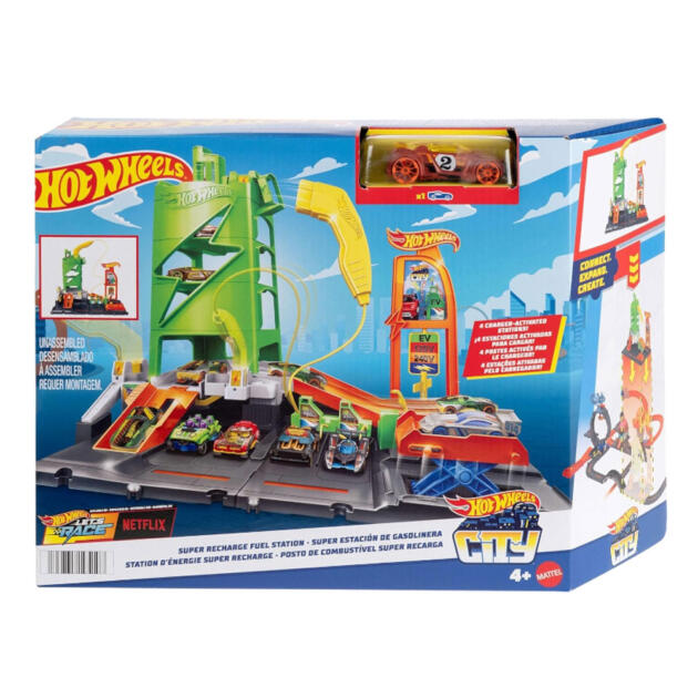 Hot Wheels - ბენზინგასამართი სადგური