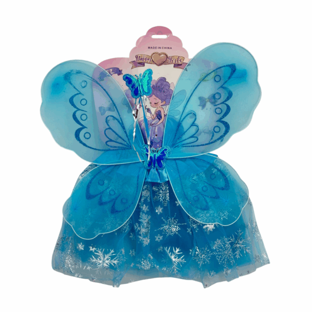 Dress with a Bow and Wings CW-32