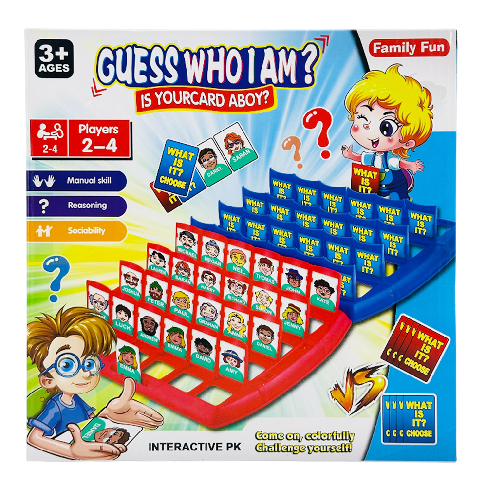 სამაგიდო თამაში - GUESS WHO AM I 731-5