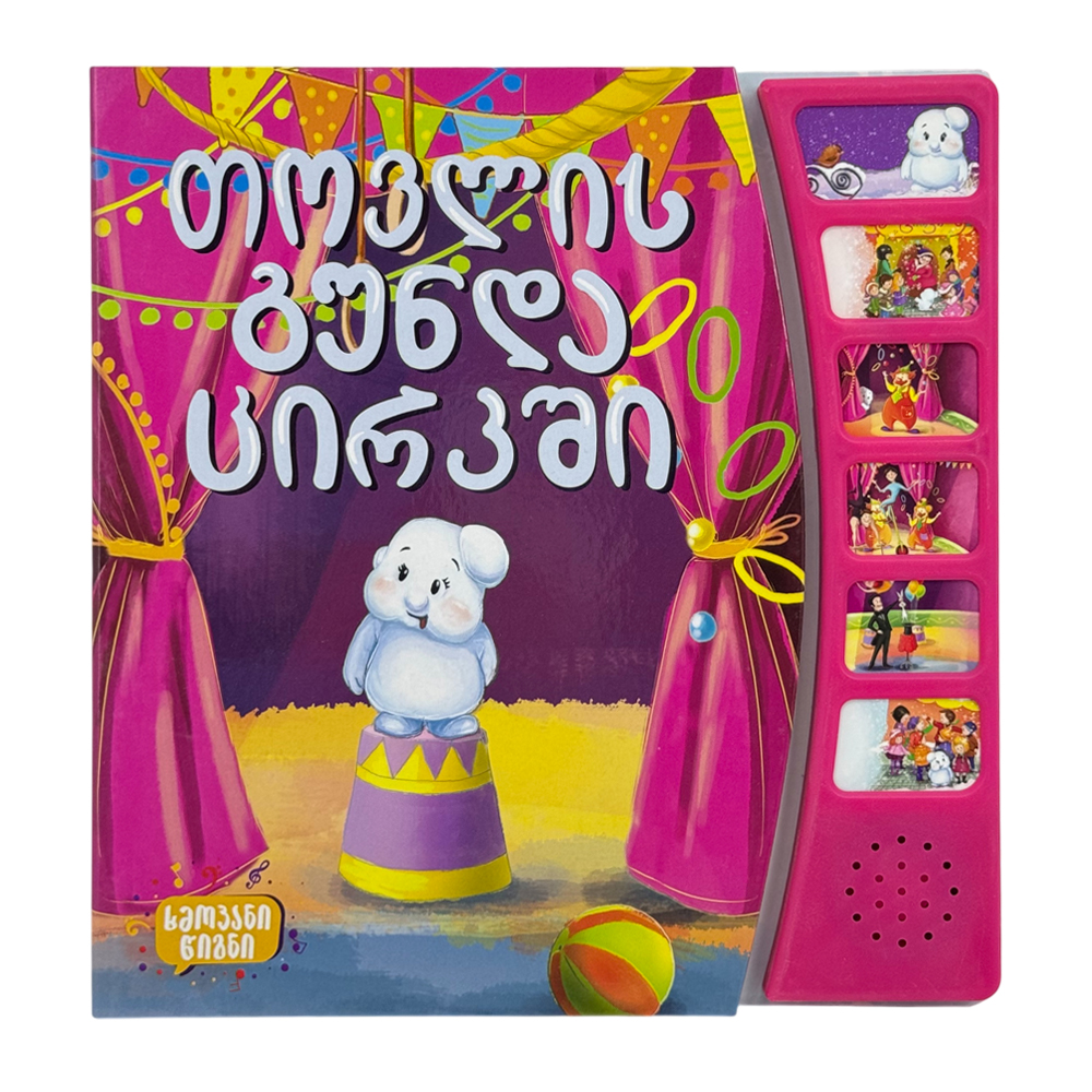 ხმოვანი წიგნი - თოვლის გუნდა ცირკში