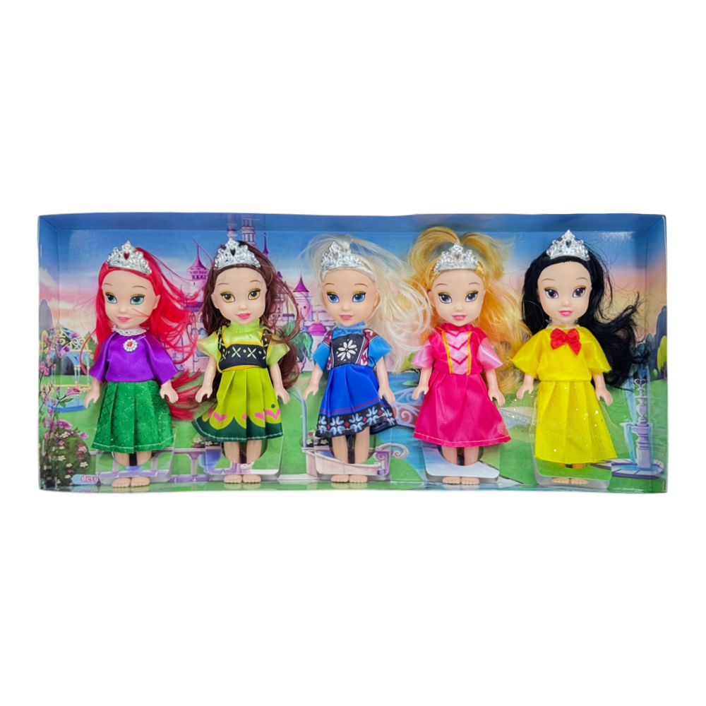 თოჯინების ნაკრები დისნეის პრინცესები TT68