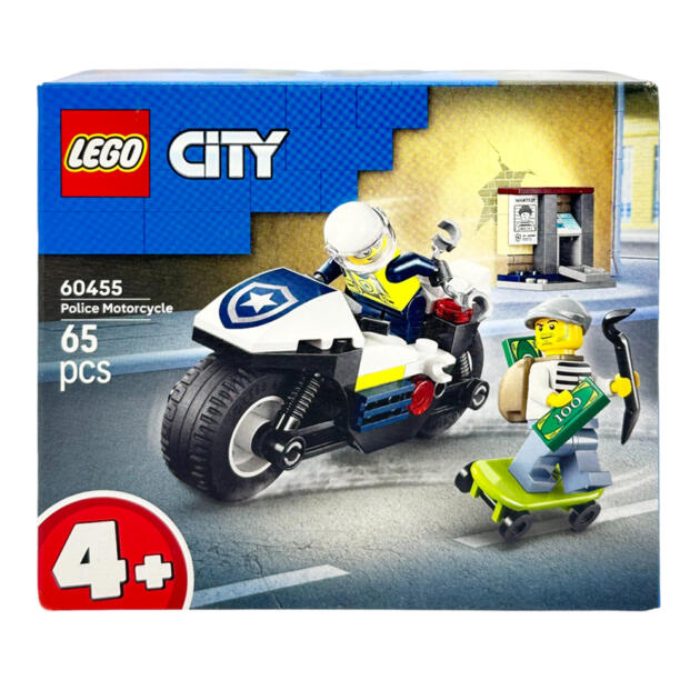 კონსტრუქტორი მოტოციკლეტი პოლიციის LEGO