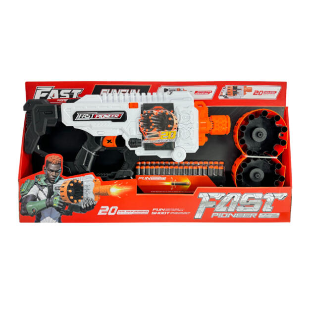 თოფი რბილი ტყვიებით BIG503