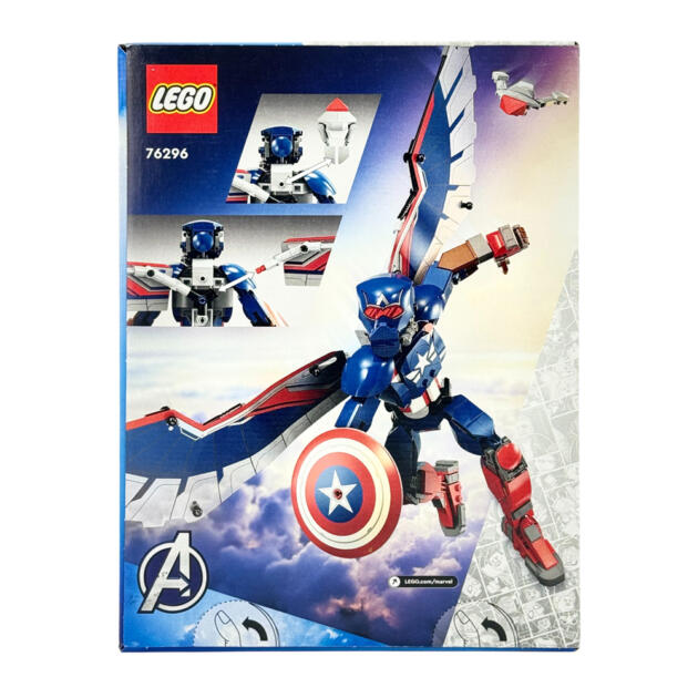 კონსტრუქტორი Marvel Sam Wilson Captain America Buildable Figure - LEGO