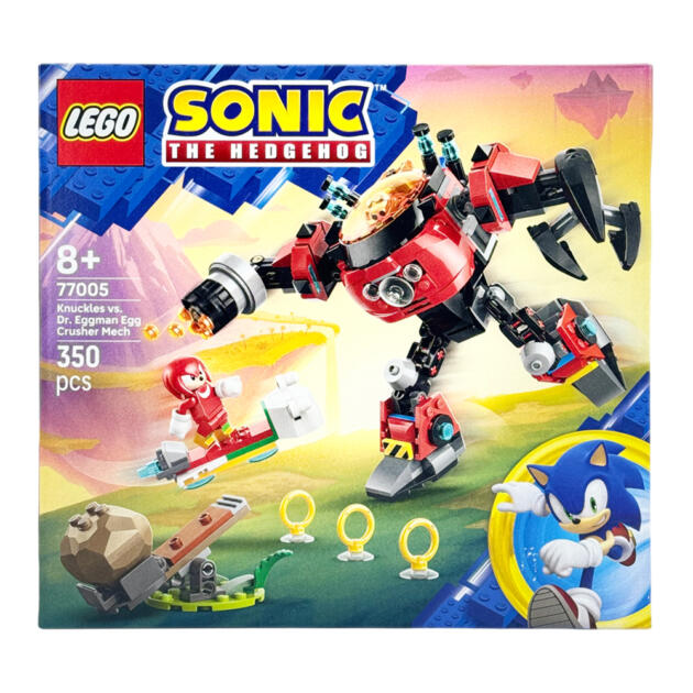 კონსტრუქტორი Sonic Knuckles vs. Dr. Eggman Egg Crusher Mech - LEGO