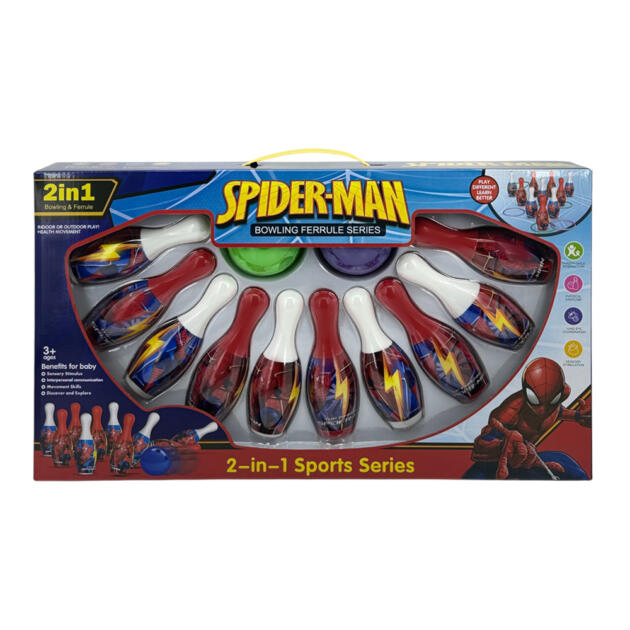 ბოულინგის ნაკრები ადამიანი ობობა B1806