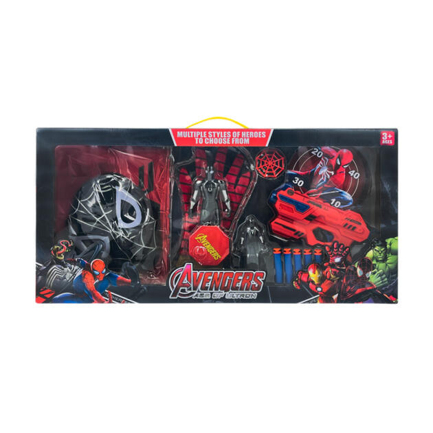 თოფი და ნიღაბი აქსესუარებით - ადამიანი ობობა FJ8897