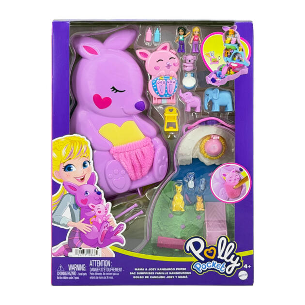 Polly Pocket - Kangaroo Shaped Play Set
