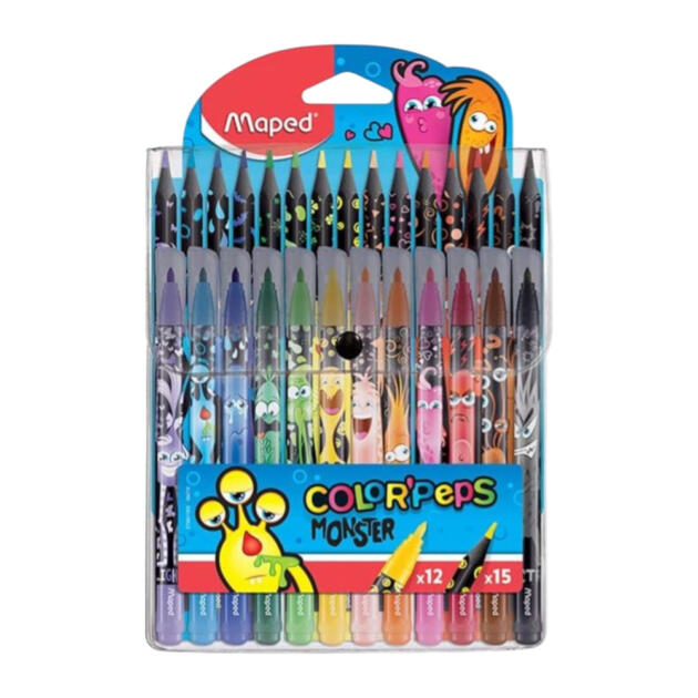 ფანქრების და ფლომასტერების ნაკრები - Maped