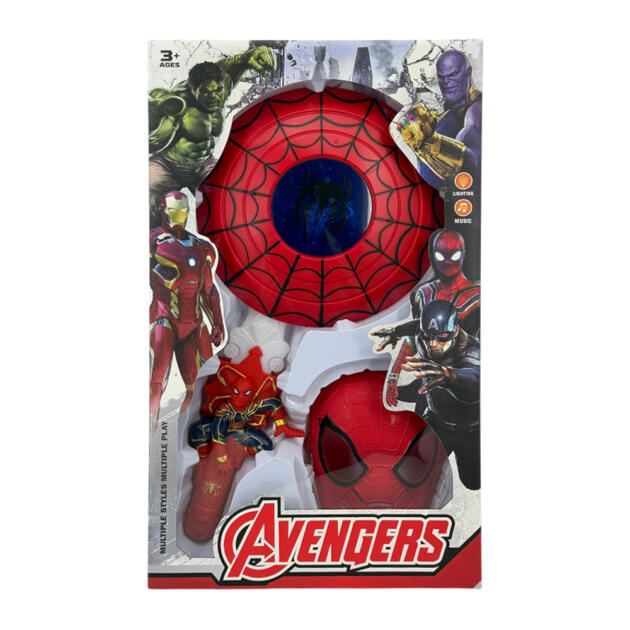 ხმალი აქსესუარებით - ადამიანი-ობობა AVANGERS WL5035