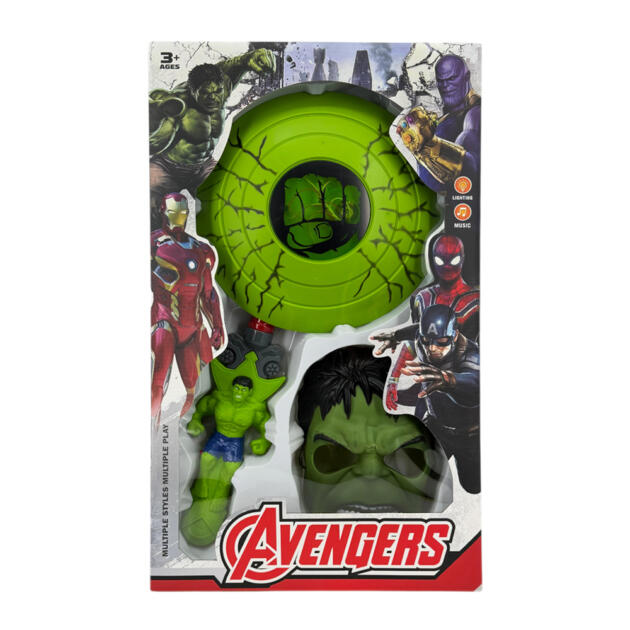 ხმალი აქსესუარებით - ჰალკი AVANGERS WL7790